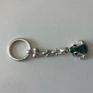 TIFFANY & Co Sterling Silver Frog Keychain